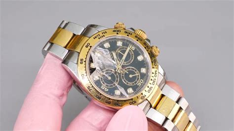 rolex daytona gehäuse öffnen|Restoration of a Rolex Daytona.Change the glass of the watch..